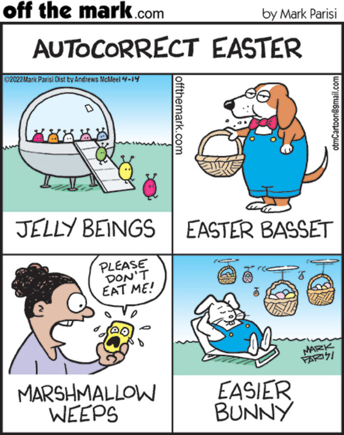 50 Hilarious Easter Comics By Mark Parisi That Prove Eggs Have Way More Drama Than We Thought