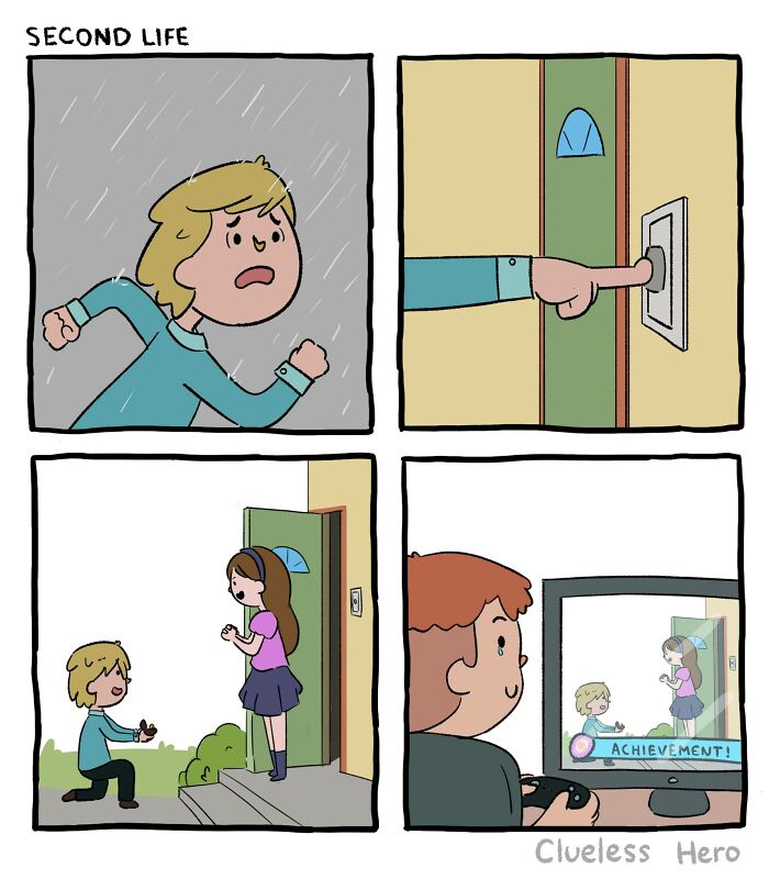 These “Clueless Hero” Comics Perfectly Capture What It Feels Like To Live Inside A Video Game (54 New Pics)