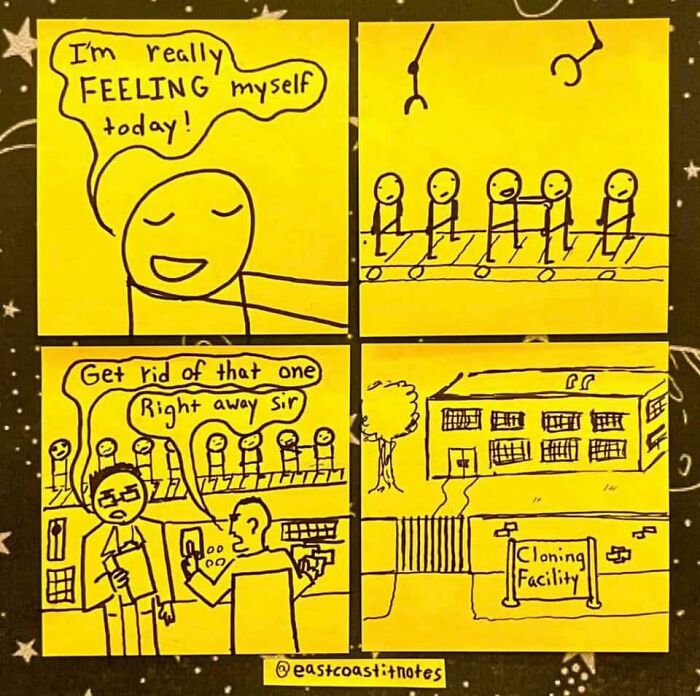 This Artist Turns Simple Post-It Notes Into Hilariously Clever Comics With Unexpected Twists (40 New Pics)