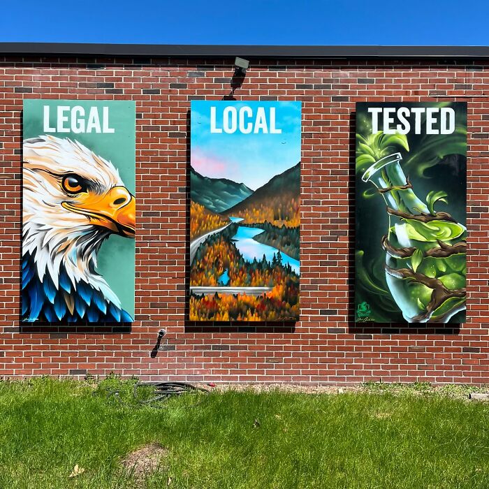 50 Vibrant Murals By ‘The Color Wizard’ That Brighten Walls Across New England
