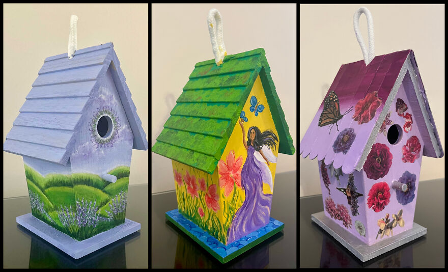 Creative Nests: 24 Artists Transform Birdhouses Into Works Of Art