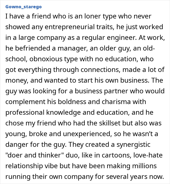 Engineer and manager created a successful business duo making millions together