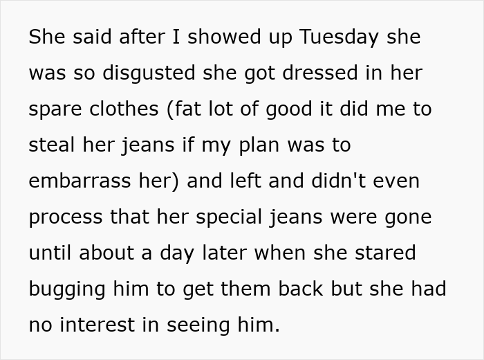 Woman Walks In On Cheating BF, Walks Out With His Lover&rsquo;s Jeans And Refuses To Return Them
