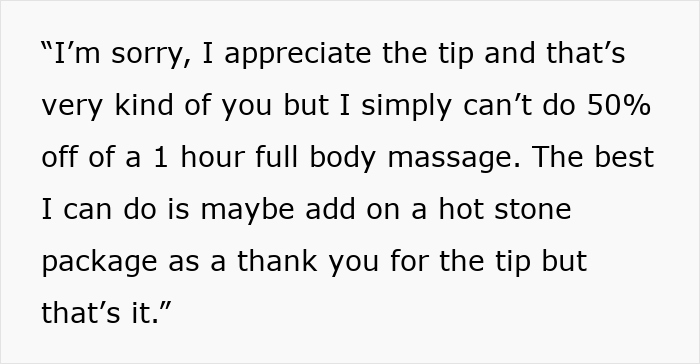 Lady Thinks $5 Tip To Uber Driver Gets Her 50% Off His Massage Services, Gets Mad When He Refuses