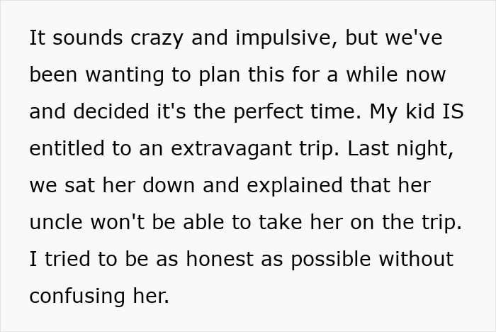 “I Remember How Disappointing It Was”: Woman Confronts Uncle For Gifting Kids “Pictures” Of Trips Instead Of Reality