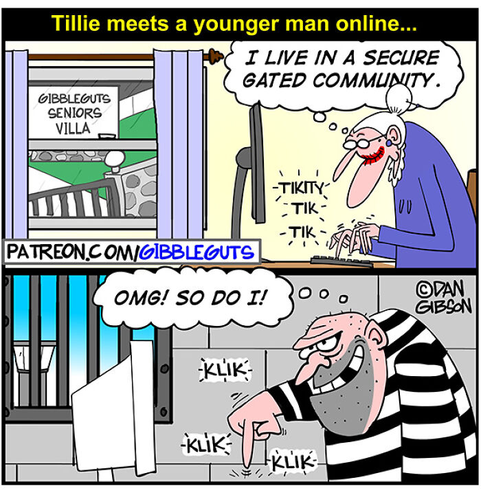 These Hilarious One-Panel Comics By Dan Gibson Prove Growing Old Is Anything But Boring (40 New Pics)