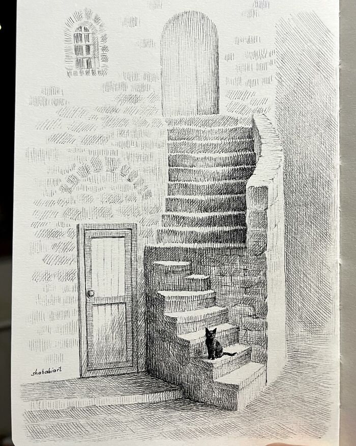 This Artist Turns A Simple Sketchbook Into A Window Of Imagination And Quiet Reflection (40 Pics)