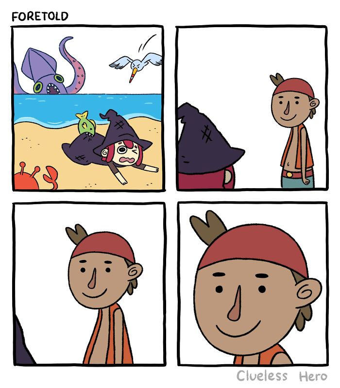 These “Clueless Hero” Comics Perfectly Capture What It Feels Like To Live Inside A Video Game (54 New Pics)