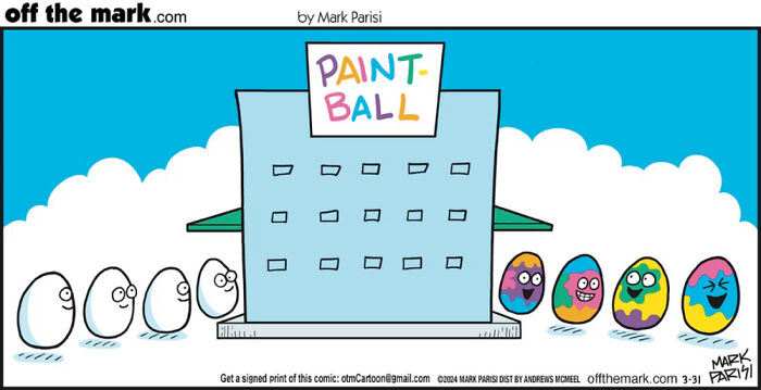 50 Hilarious Easter Comics By Mark Parisi That Prove Eggs Have Way More Drama Than We Thought