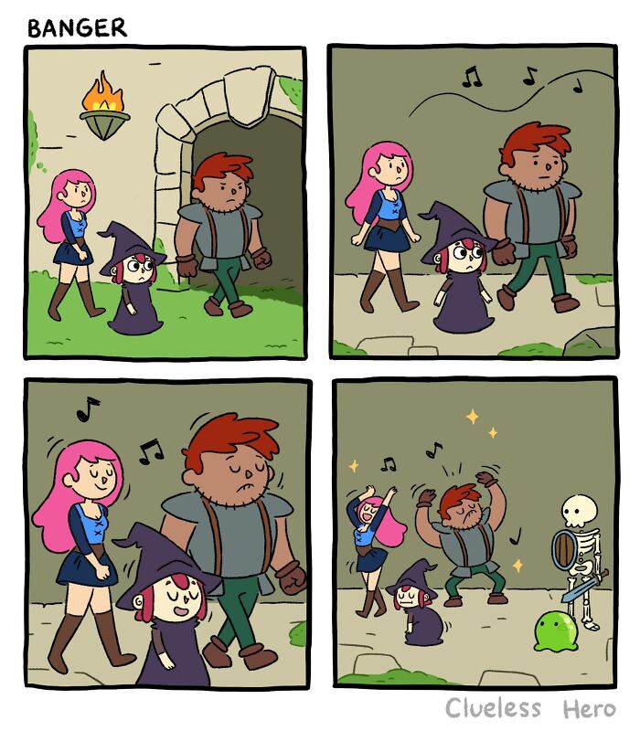 These “Clueless Hero” Comics Perfectly Capture What It Feels Like To Live Inside A Video Game (54 New Pics)