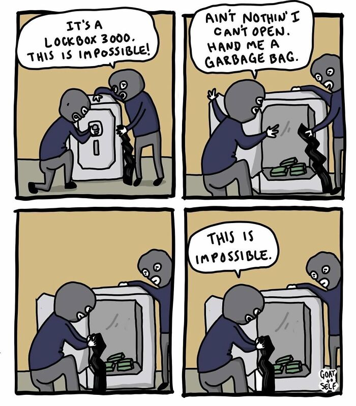 30 Absurd And Brilliant “Goat To Self” Comics By Cameron Spires That Take Humor To Unexpected Extremes (New Pics)