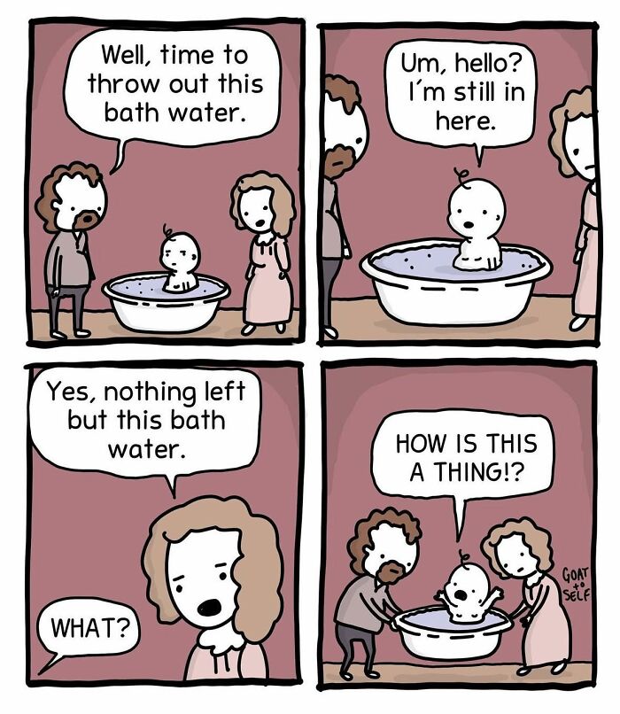 30 Absurd And Brilliant “Goat To Self” Comics By Cameron Spires That Take Humor To Unexpected Extremes (New Pics)