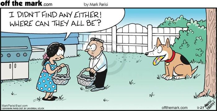 50 Hilarious Easter Comics By Mark Parisi That Prove Eggs Have Way More Drama Than We Thought