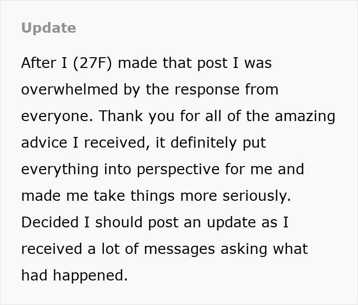 Text update post from a pregnant woman explaining how SIL keeps feeding info to unstable ex before she cuts her off.