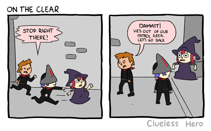 These “Clueless Hero” Comics Perfectly Capture What It Feels Like To Live Inside A Video Game (54 New Pics)