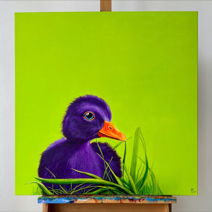 Artist Turns Geese Into Surreal Symbols In These 29 Strikingly Colorful Paintings
