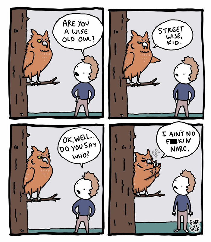 30 Absurd And Brilliant “Goat To Self” Comics By Cameron Spires That Take Humor To Unexpected Extremes (New Pics)