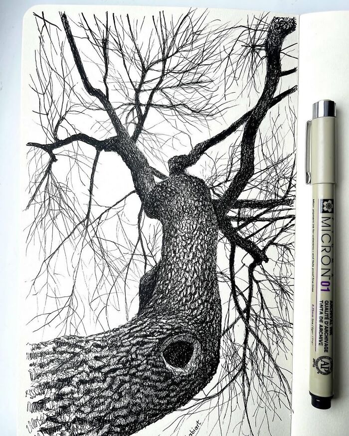 This Artist Turns A Simple Sketchbook Into A Window Of Imagination And Quiet Reflection (40 Pics)
