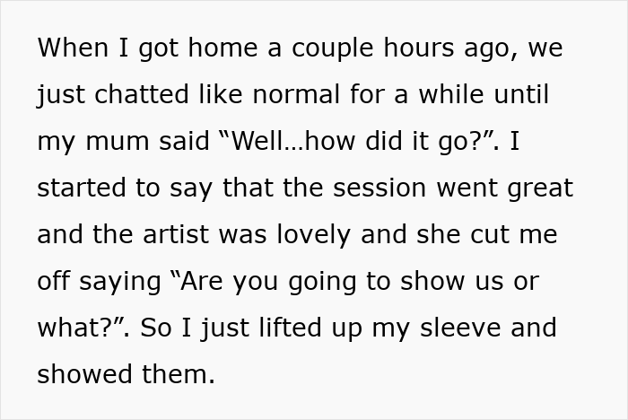 Parents Threaten 19YO Daughter For Wanting A Tattoo, Act Like She Announced A Crime Instead Of Ink