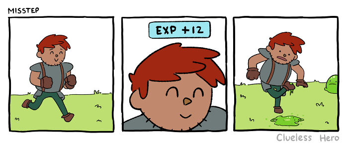 These “Clueless Hero” Comics Perfectly Capture What It Feels Like To Live Inside A Video Game (54 New Pics)