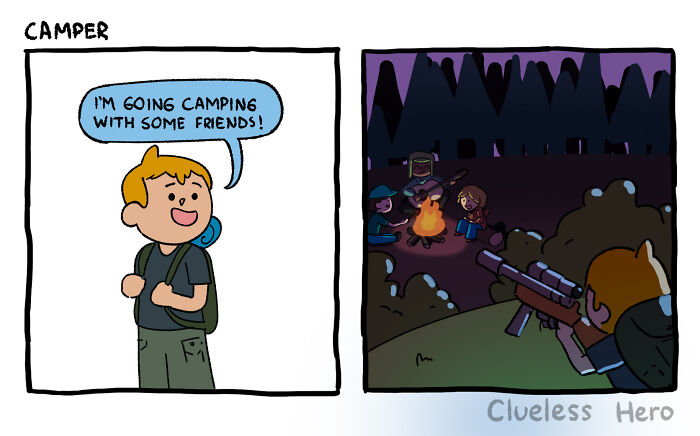 These “Clueless Hero” Comics Perfectly Capture What It Feels Like To Live Inside A Video Game (54 New Pics)