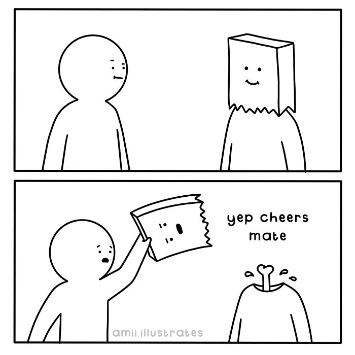 These Absurd Comics By Amii James Turn Everyday Thoughts Into Unexpected Laughs (30 New Pics)