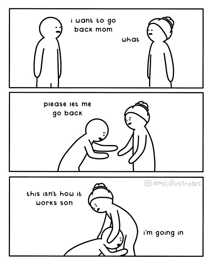 These Absurd Comics By Amii James Turn Everyday Thoughts Into Unexpected Laughs (30 New Pics)