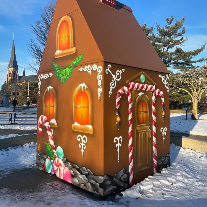 50 Vibrant Murals By ‘The Color Wizard’ That Brighten Walls Across New England