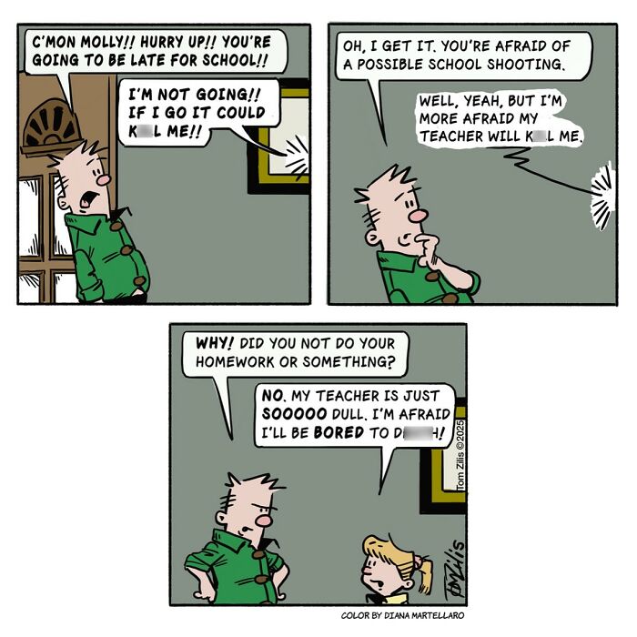 45 Comics By Tom Zilis That Turn Everyday Awkward Moments Into Brilliantly Funny Twists (New Pics)