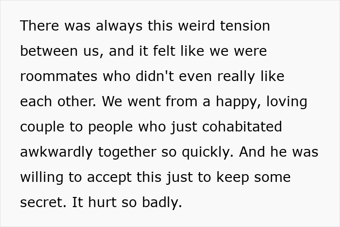 Couple facing relationship tension as girlfriend uncovers boyfriend&rsquo;s secret life after a small wedding lie is revealed.
