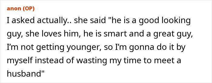 O casamento aberto dá uma guinada selvagem quando a namorada do marido pede um bebê, a esposa lhe dá um ultimato
