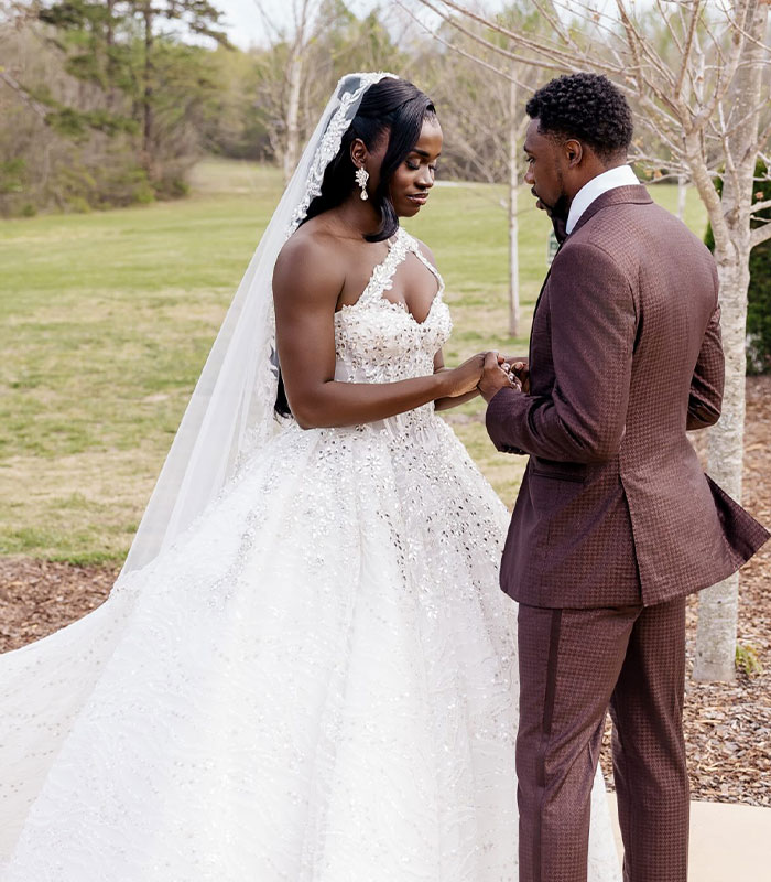 "Grounds For Divorce": Olympian Noah Lyles Slammed For His Reaction To Fiancée's Wedding Dress