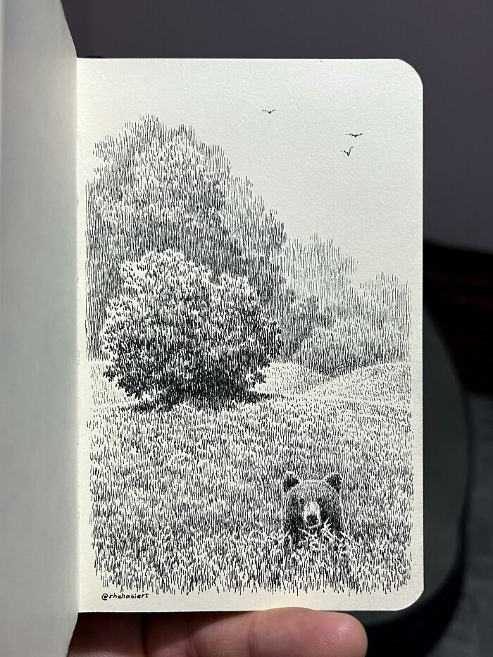 This Artist Turns A Simple Sketchbook Into A Window Of Imagination And Quiet Reflection (40 Pics)
