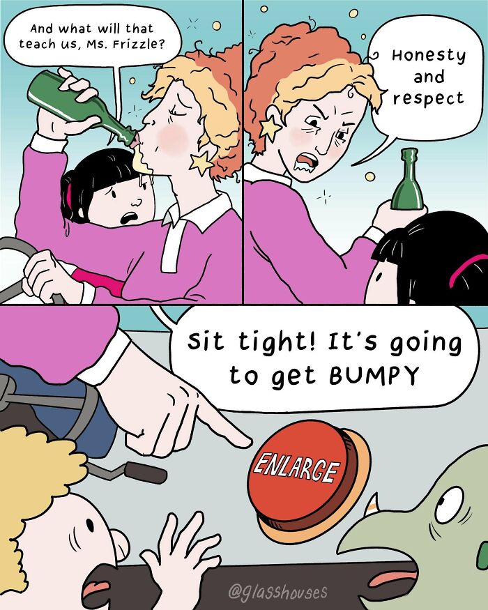 This Artist Turns Dark Humor Into Unexpected Punchlines That Will Make You Laugh… And Then Think Twice (39 Comics)