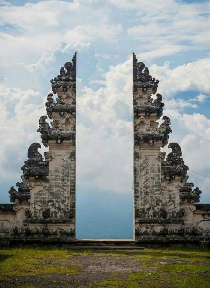 “Gates Of Heaven,"Pura Penataran Agung Lempuyang, Bali
