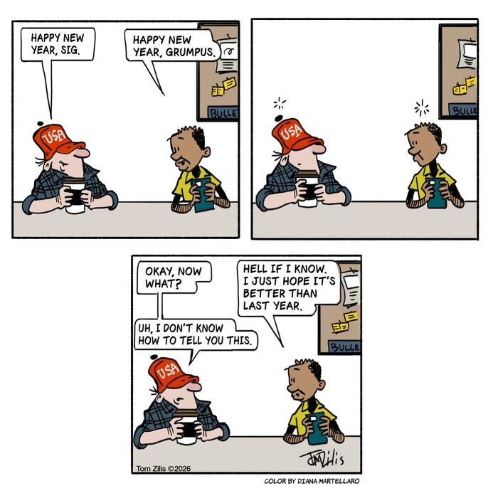 45 Comics By Tom Zilis That Turn Everyday Awkward Moments Into Brilliantly Funny Twists (New Pics)