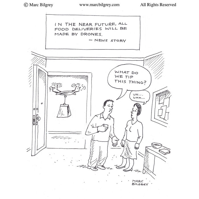 These One-Panel Cartoons By Marc Bilgrey Prove That Simple Ideas Can Be The Funniest (62 New Pics)