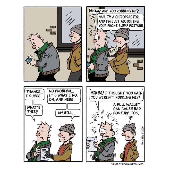 45 Comics By Tom Zilis That Turn Everyday Awkward Moments Into Brilliantly Funny Twists (New Pics)