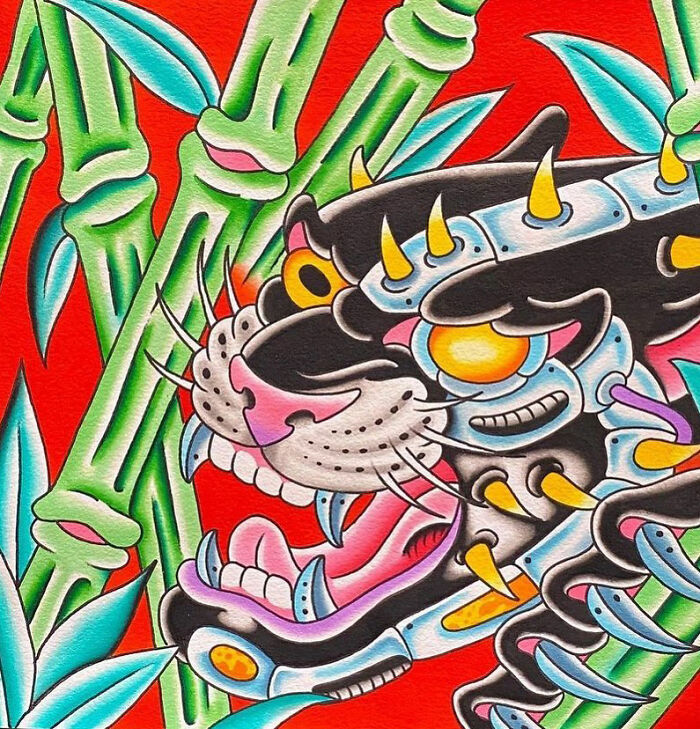 This Page Shared 62 Paintings By Tattoo Artists That Prove Their Talent Goes Far Beyond Skin