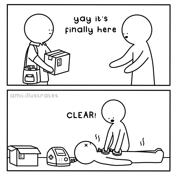 These Absurd Comics By Amii James Turn Everyday Thoughts Into Unexpected Laughs (30 New Pics)