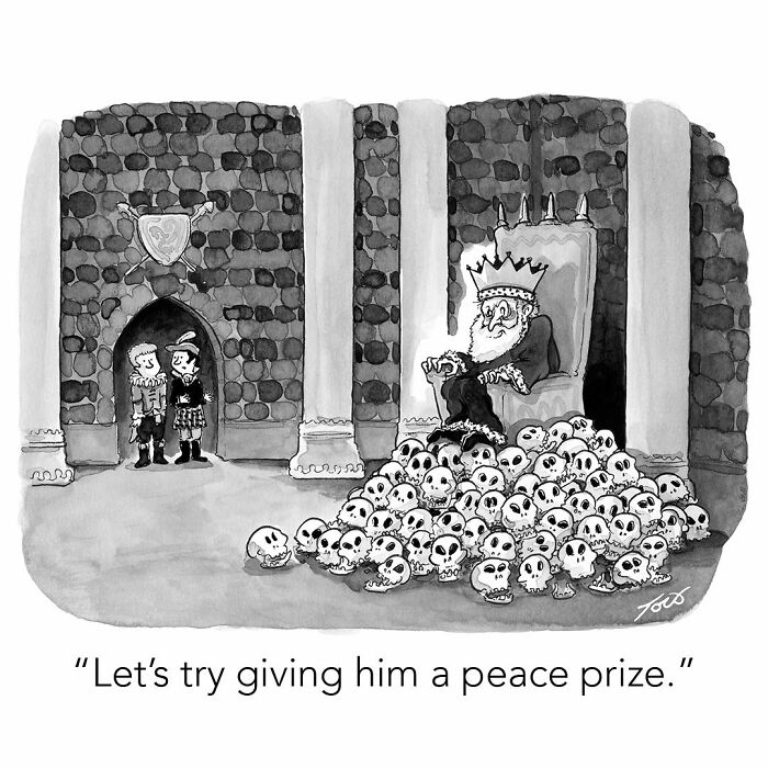 63 Brilliant One-Panel Comics By Tom Toro That Are Funny, Smart, And Slightly Uncomfortable (New Pics)