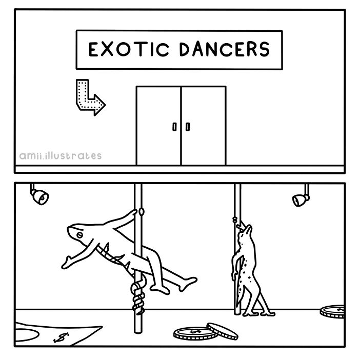 These Absurd Comics By Amii James Turn Everyday Thoughts Into Unexpected Laughs (30 New Pics)