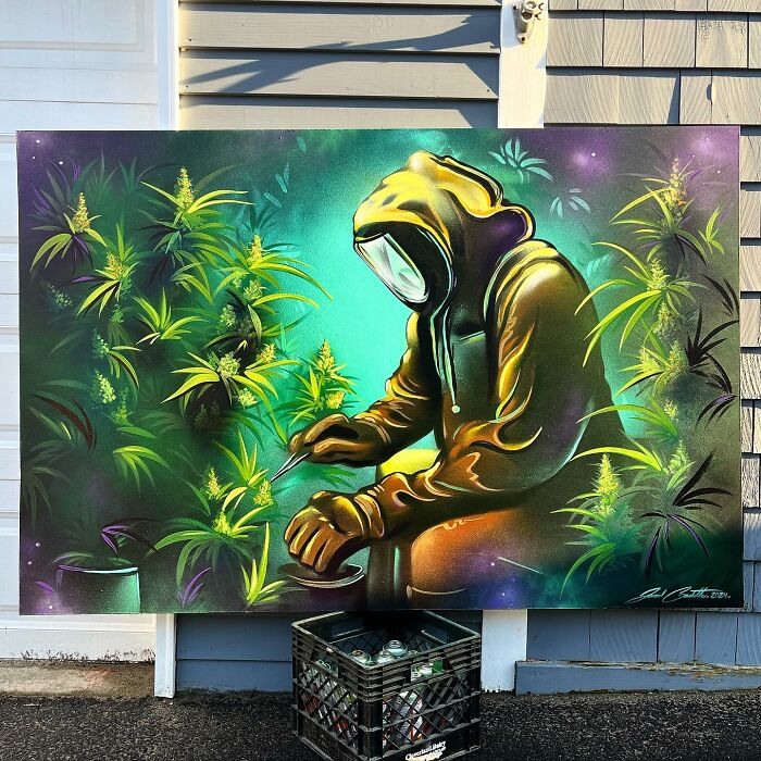 50 Vibrant Murals By ‘The Color Wizard’ That Brighten Walls Across New England