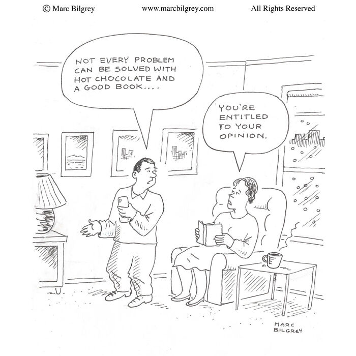 These One-Panel Cartoons By Marc Bilgrey Prove That Simple Ideas Can Be The Funniest (62 New Pics)