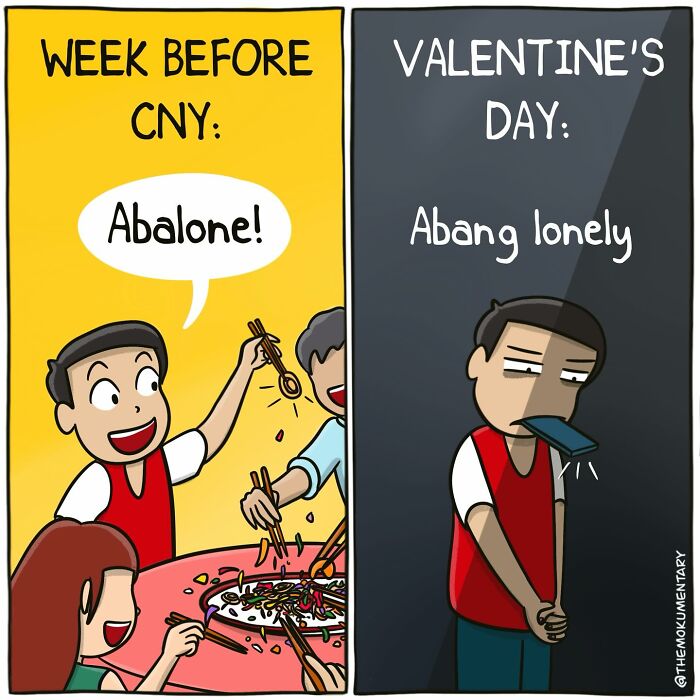 40 Awkwardly Funny Comics That Perfectly Capture Life’s Most Random Moments