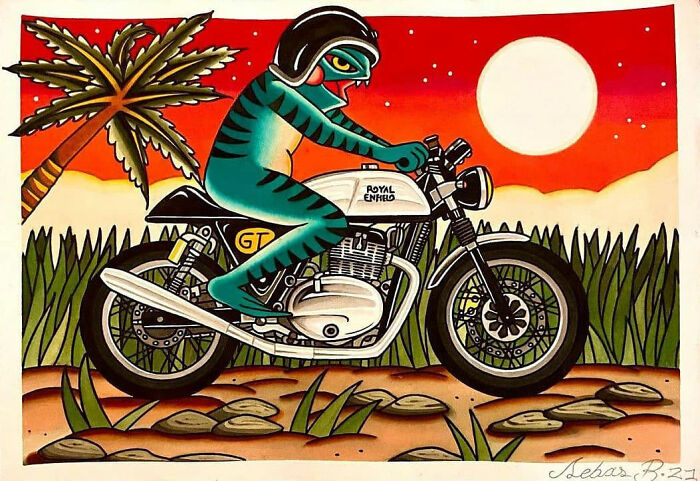 This Page Shared 62 Paintings By Tattoo Artists That Prove Their Talent Goes Far Beyond Skin