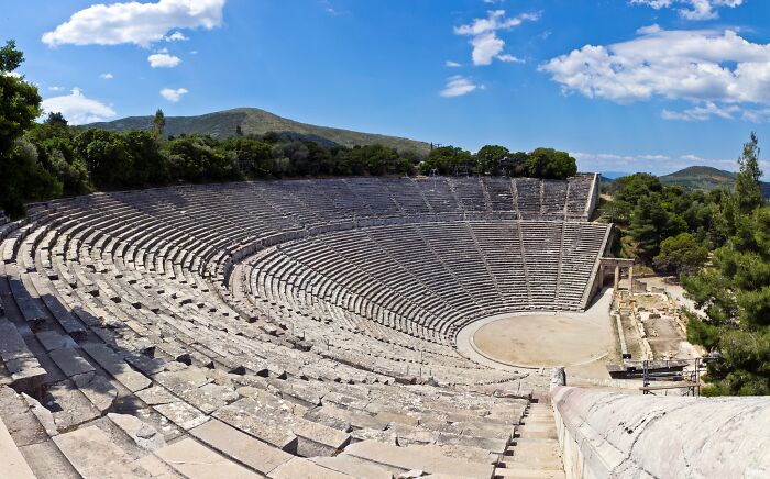 The Ancient Theater Of Epidaurus, Greece