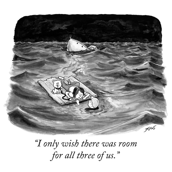 63 Brilliant One-Panel Comics By Tom Toro That Are Funny, Smart, And Slightly Uncomfortable (New Pics)