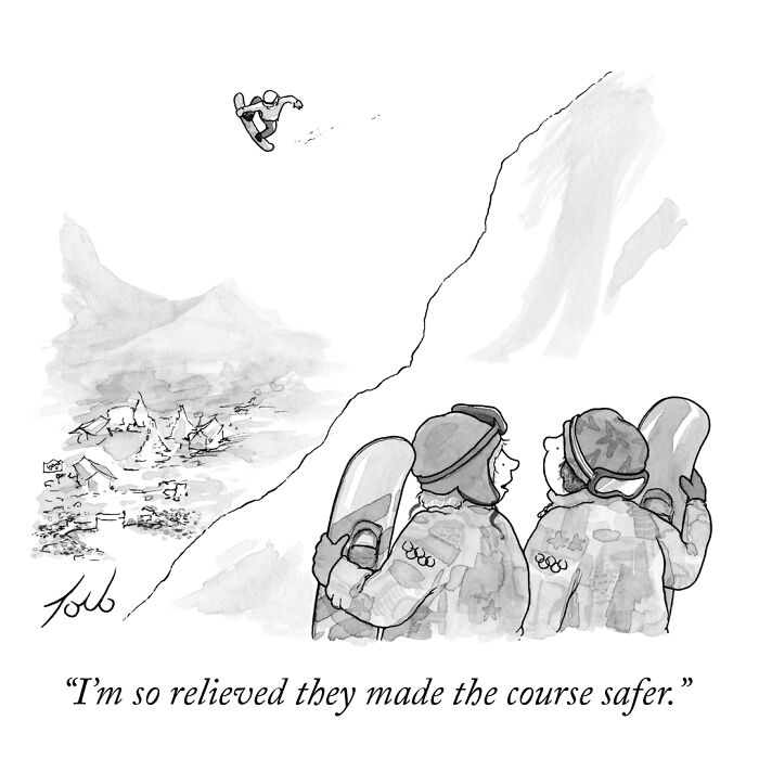 63 Brilliant One-Panel Comics By Tom Toro That Are Funny, Smart, And Slightly Uncomfortable (New Pics)