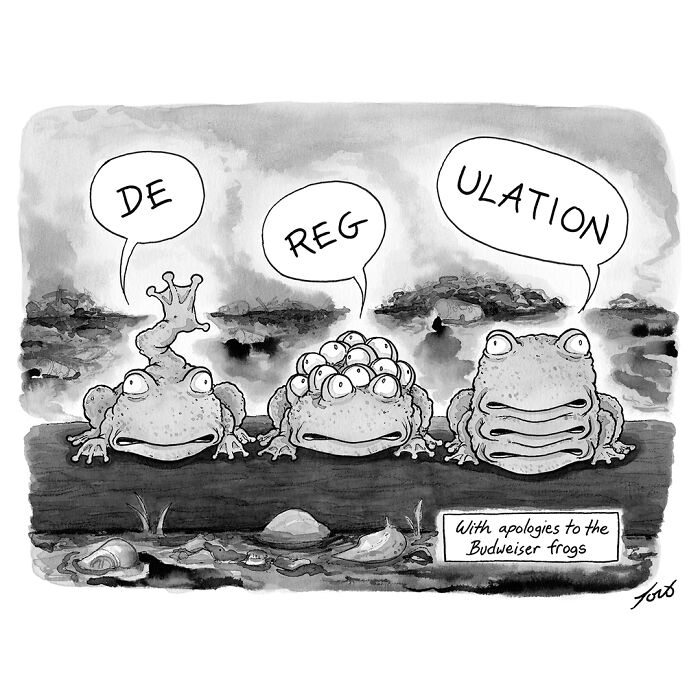 63 Brilliant One-Panel Comics By Tom Toro That Are Funny, Smart, And Slightly Uncomfortable (New Pics)